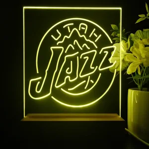 Utah Jazz Logo LED Desk Light - Legacy Edition