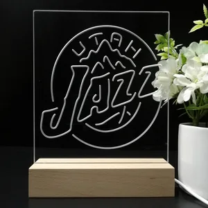 Utah Jazz Logo LED Desk Light - Legacy Edition