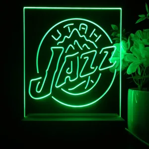 Utah Jazz Logo LED Desk Light - Legacy Edition