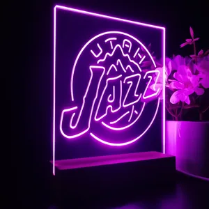 Utah Jazz Logo LED Desk Light - Legacy Edition