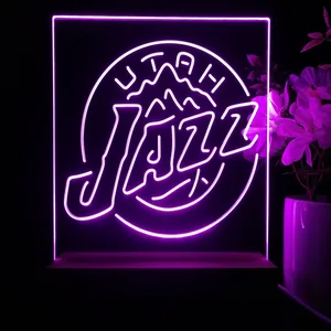 Utah Jazz Logo LED Desk Light - Legacy Edition