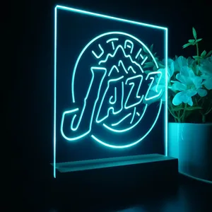 Utah Jazz Logo LED Desk Light - Legacy Edition
