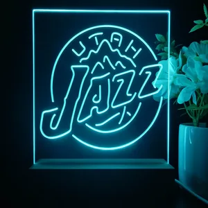 Utah Jazz Logo LED Desk Light - Legacy Edition
