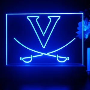 Virginia Cavaliers Logo 1 LED Desk Light