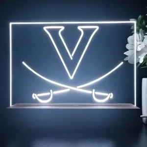 Virginia Cavaliers Logo 1 LED Desk Light
