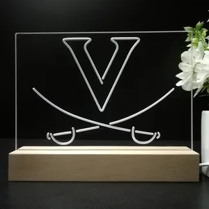 Virginia Cavaliers Logo 1 LED Desk Light