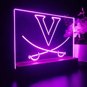 Virginia Cavaliers Logo 1 LED Desk Light