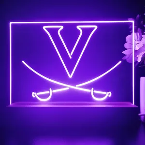 Virginia Cavaliers Logo 1 LED Desk Light