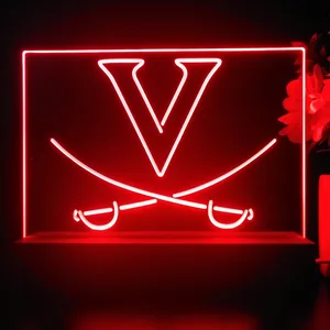 Virginia Cavaliers Logo 1 LED Desk Light