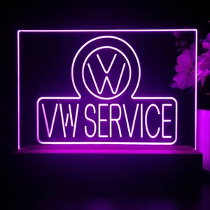 Volkswagen VW Service LED Desk Light