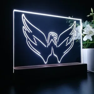 Washington Capitals Hockey Logo LED Desk Light