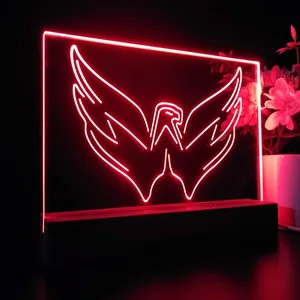 Washington Capitals Hockey Logo LED Desk Light