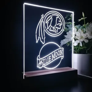 Washington Football Team Blue Moon LED Desk Light - Legacy Edition