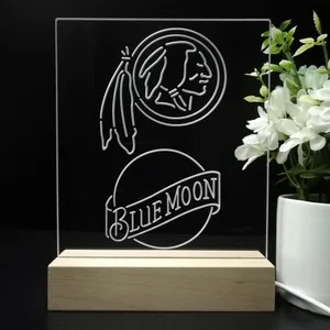 Washington Football Team Blue Moon LED Desk Light - Legacy Edition