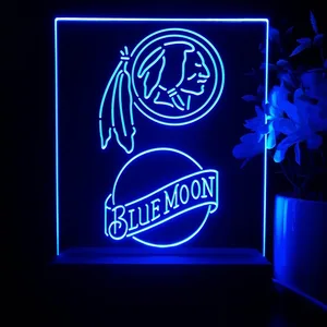 Washington Football Team Blue Moon LED Desk Light - Legacy Edition