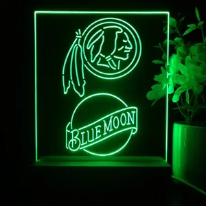 Washington Football Team Blue Moon LED Desk Light - Legacy Edition