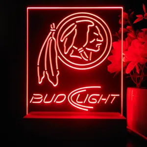 Washington Football Team Bud Light LED Desk Light