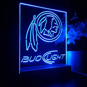 Washington Football Team Bud Light LED Desk Light