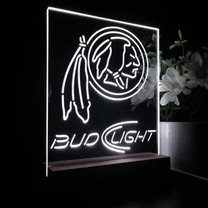 Washington Football Team Bud Light LED Desk Light
