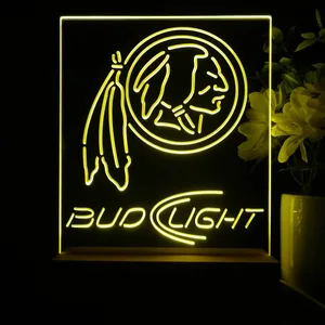 Washington Football Team Bud Light LED Desk Light