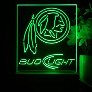 Washington Football Team Bud Light LED Desk Light