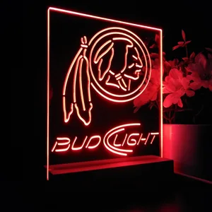 Washington Football Team Bud Light LED Desk Light