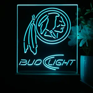 Washington Football Team Bud Light LED Desk Light