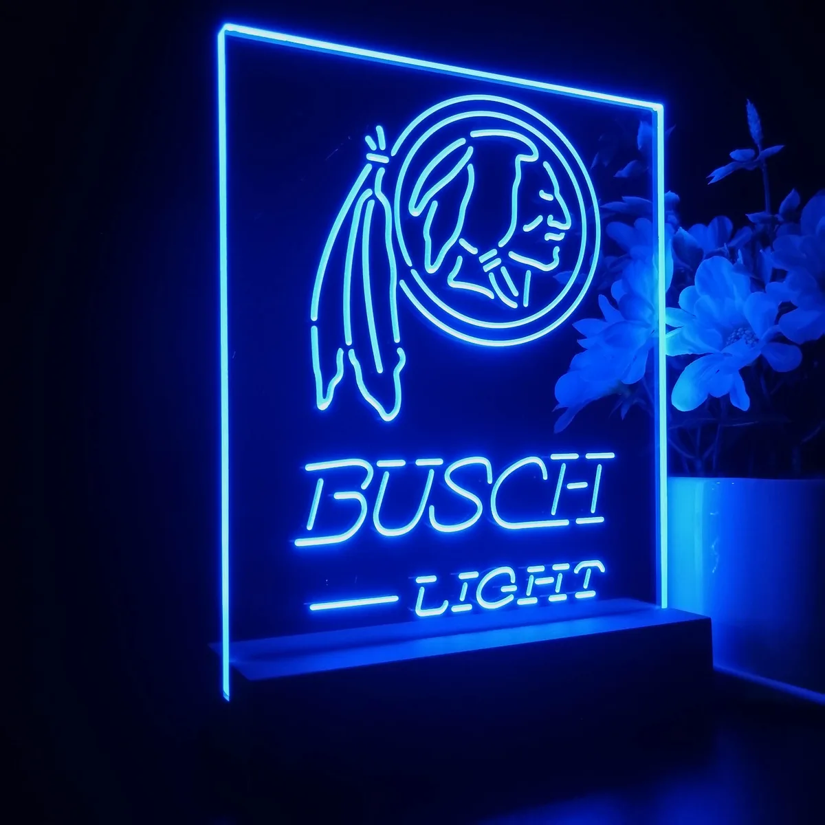 Washington Football Team Busch Light LED Desk Light