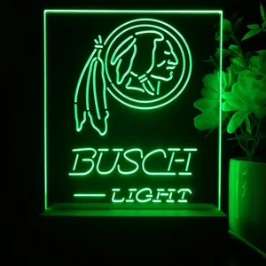 Washington Football Team Busch Light LED Desk Light