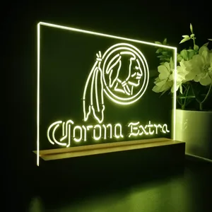 Washington Football Team Corona Extra LED Desk Light