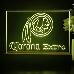 Washington Football Team Corona Extra LED Desk Light
