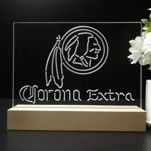 Washington Football Team Corona Extra LED Desk Light