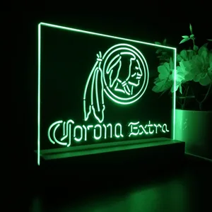 Washington Football Team Corona Extra LED Desk Light