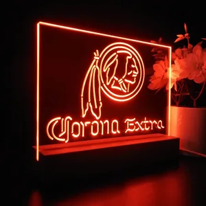 Washington Football Team Corona Extra LED Desk Light