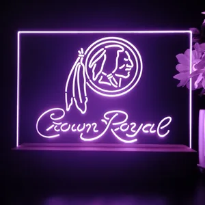 Washington Football Team Crown Royal LED Desk Light - Legacy Edition