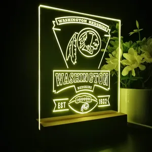 Washington Football Team EST 1932 LED Desk Light