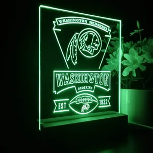 Washington Football Team EST 1932 LED Desk Light