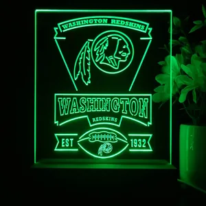 Washington Football Team EST 1932 LED Desk Light