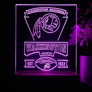 Washington Football Team EST 1932 LED Desk Light