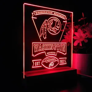 Washington Football Team EST 1932 LED Desk Light