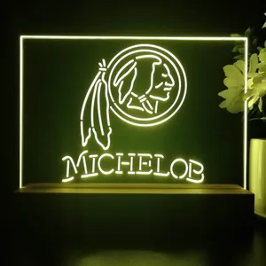 Washington Football Team Michelob LED Desk Light