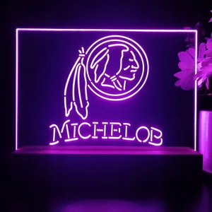 Washington Football Team Michelob LED Desk Light