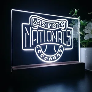 Washington Nationals Logo 1 LED Desk Light - Legacy Edition