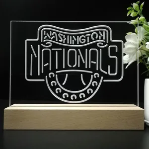 Washington Nationals Logo 1 LED Desk Light - Legacy Edition