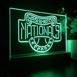 Washington Nationals Logo 1 LED Desk Light - Legacy Edition