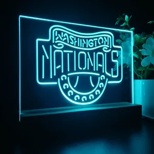 Washington Nationals Logo 1 LED Desk Light - Legacy Edition