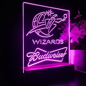 Washington Wizards Budweiser LED Desk Light