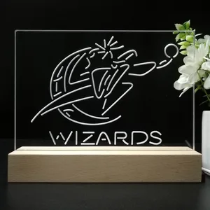 Washington Wizards Logo LED Desk Light - Legacy Edition