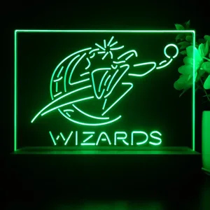 Washington Wizards Logo LED Desk Light - Legacy Edition