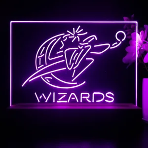 Washington Wizards Logo LED Desk Light - Legacy Edition